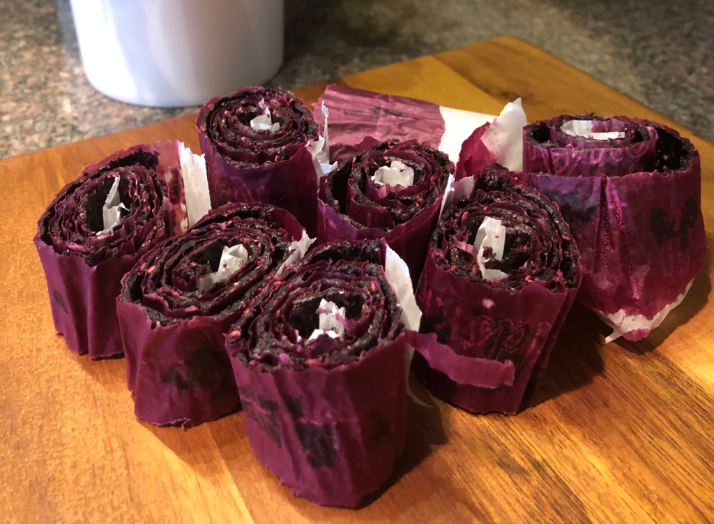 2 Ingredient Homemade Fruit Leather